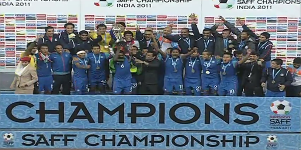 SAFF 2011 Champions India