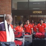 Indian football team in Kathmandu