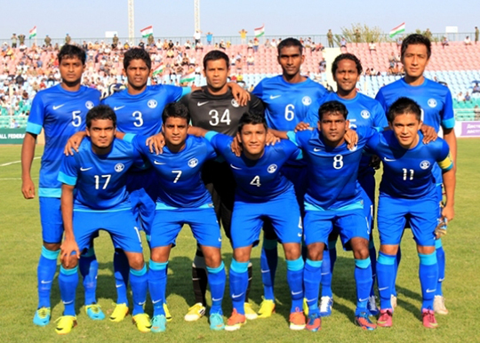 Indian Football team vs Tajikistan