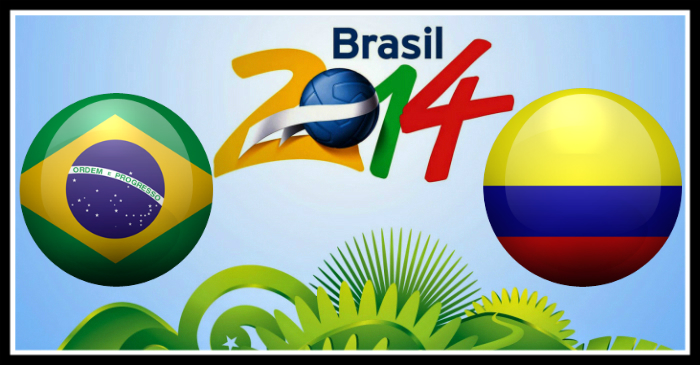 Brazil vs Colombia world cup