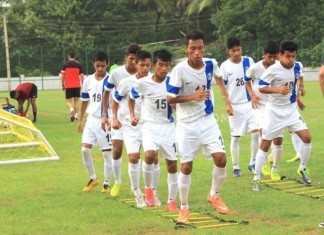 India U16 team in Iran for AFC U16 2016 Qualifiers