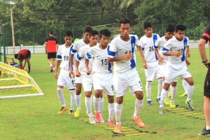 India U16 team in Iran for AFC U16 2016 Qualifiers