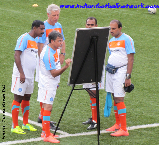 Wim Koevermans and his coaching team